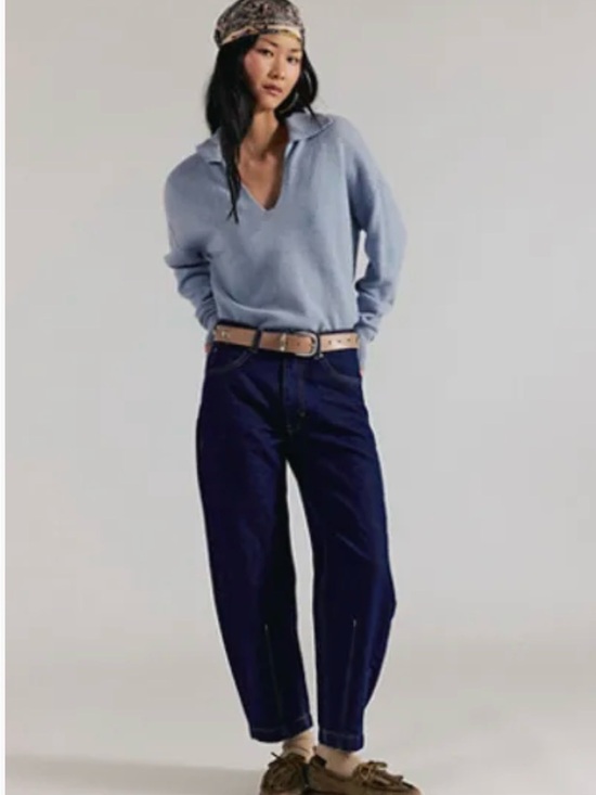 Free People Denim - Free People Backstage Relaxed Cropped Jean NWT
